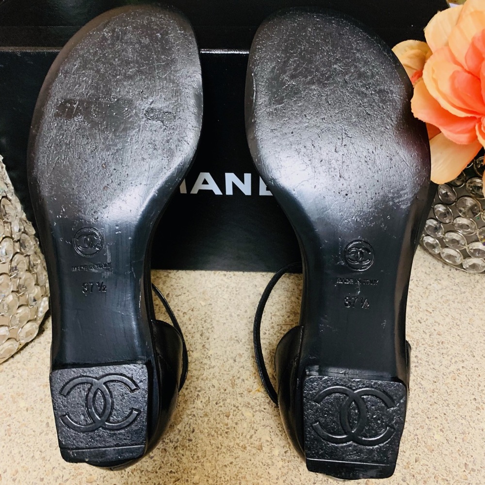 💯 Chanel t-strap sandals - Picture 4 of 6